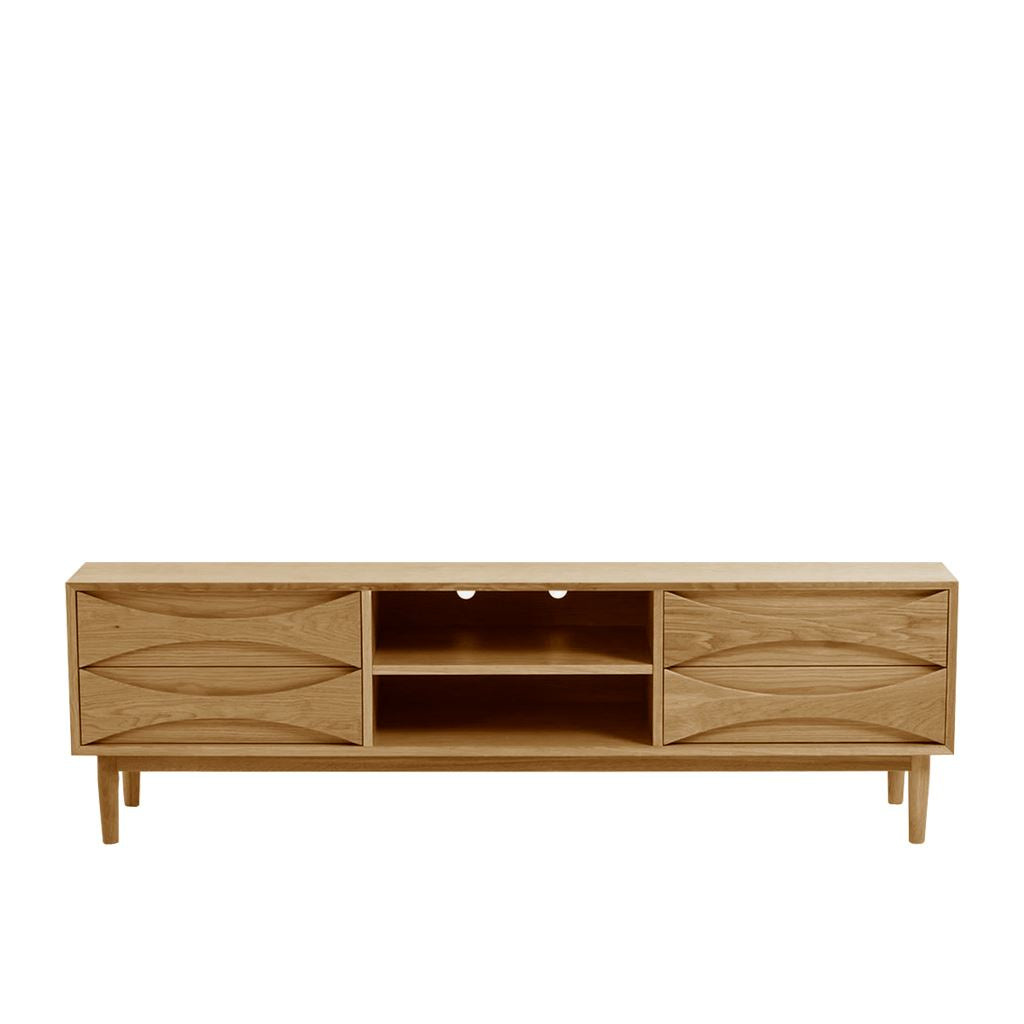 Arne Vodder Style Entertainment Unit W180 (Oak)