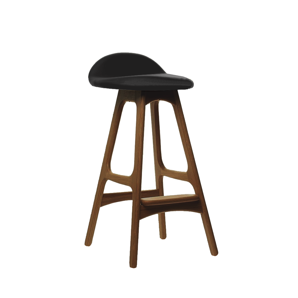 Erik Buch Style Counter Stool