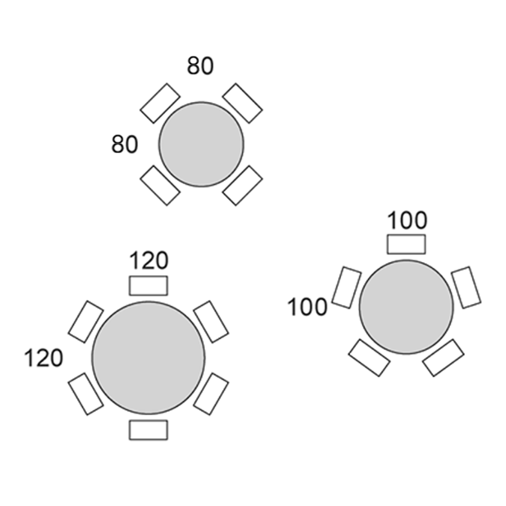 Eero Saarinen Round Tulip Dining Table Style D80/100/120cm (Italian Marble)
