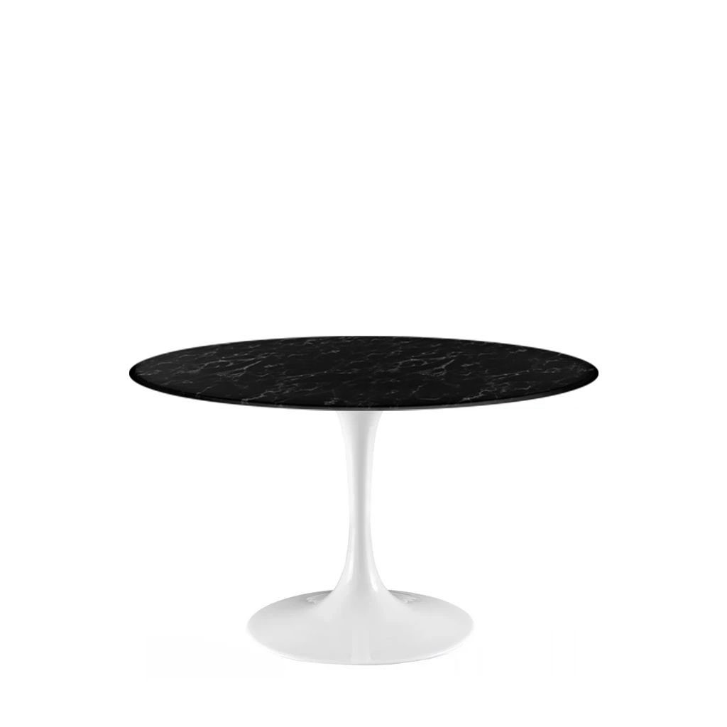 Eero Saarinen Round Tulip Dining Table Style D80/100/120cm (Italian Marble)
