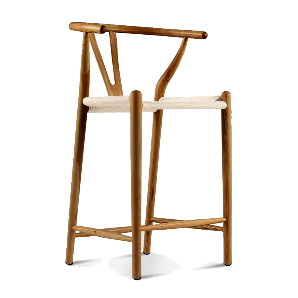 Wegner Wishbone Barstool Style