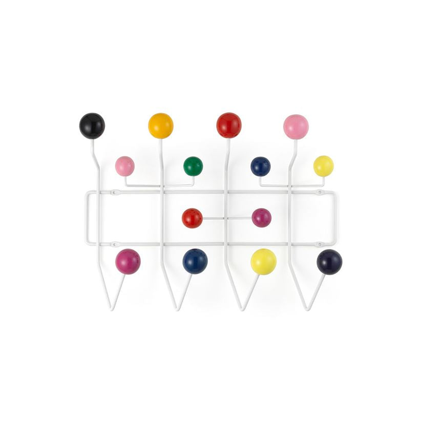 Eames Style Hang it All Rack (White Frame) - Nathan Rhodes Design