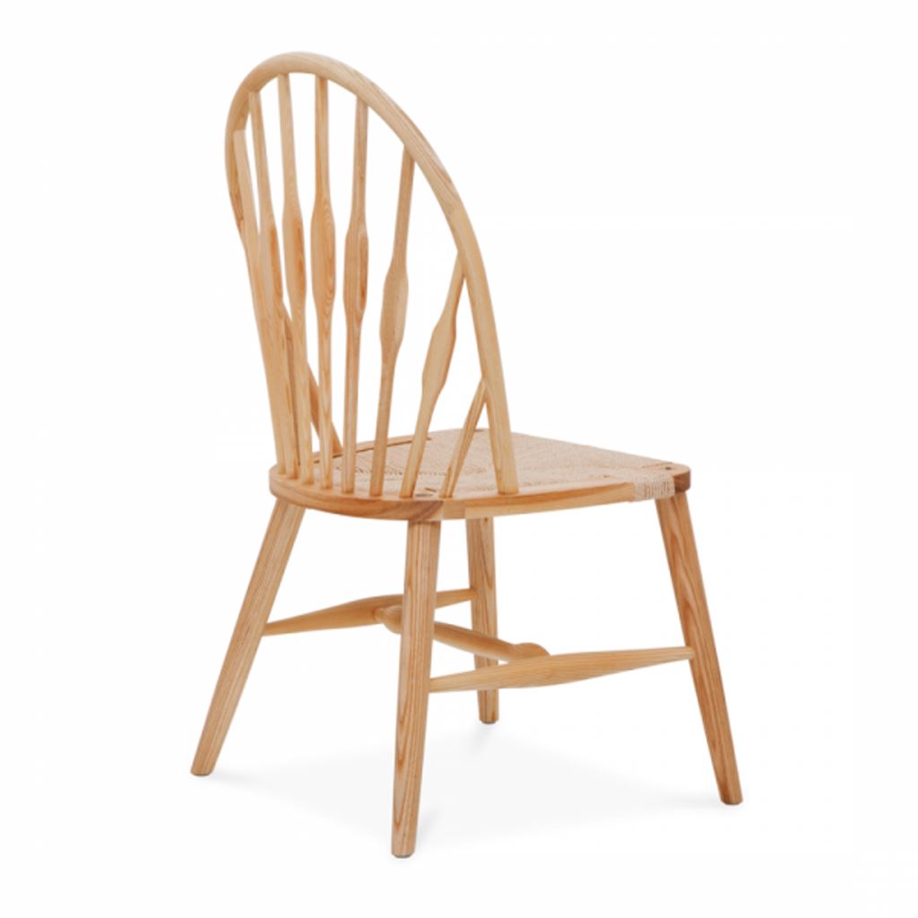 Wegner Peacock Dinning Chair Style (Natural Cord / Natural Ash Frame)