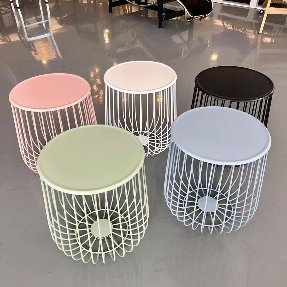 Pumpkin Small Side Table