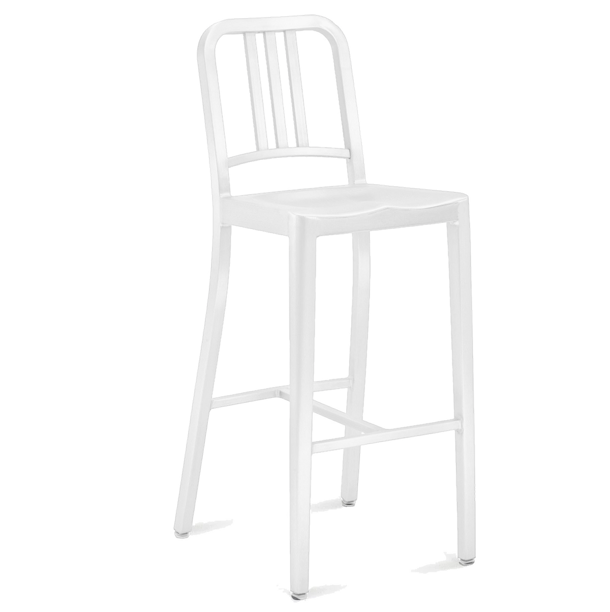 Emeco Style Navy Barstool H75cm (Aluminium with Powder Coat)