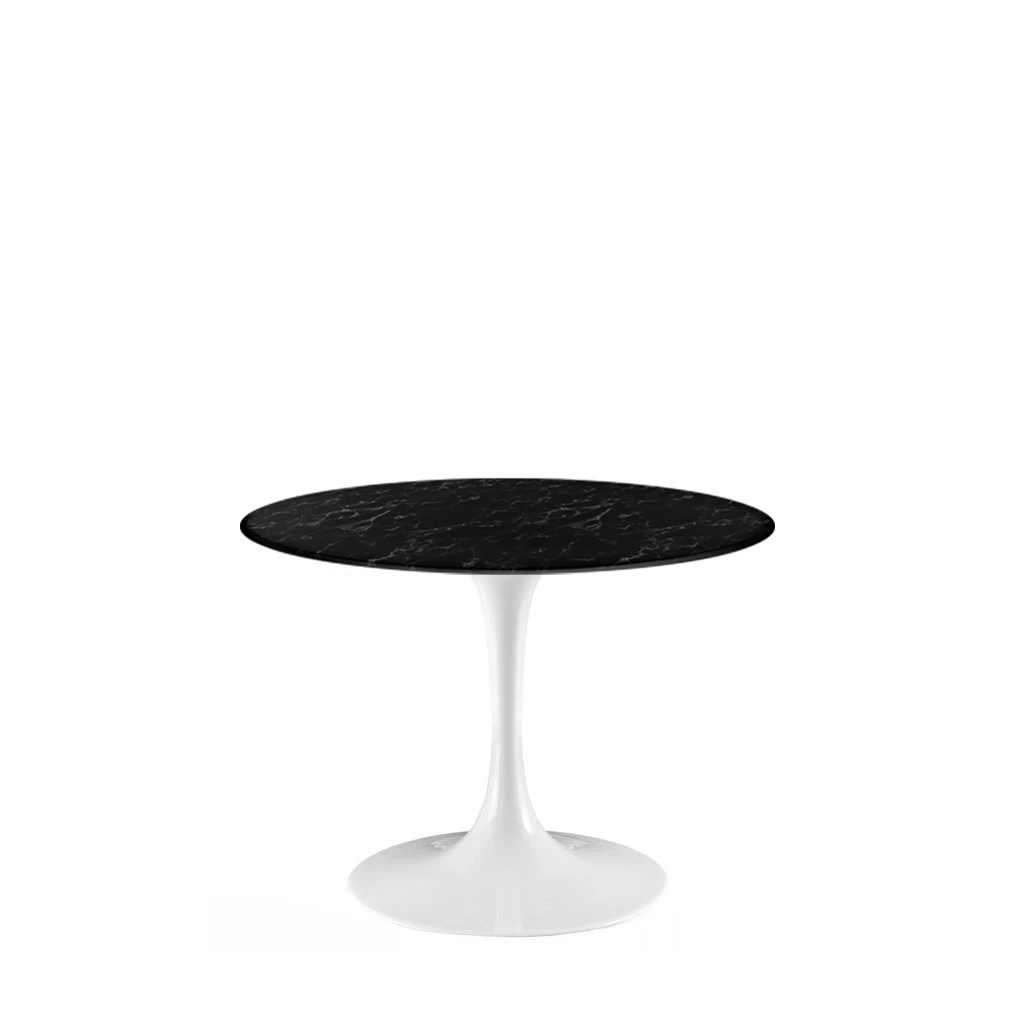 Eero Saarinen Round Tulip Dining Table Style D80/100/120cm (Italian Marble)