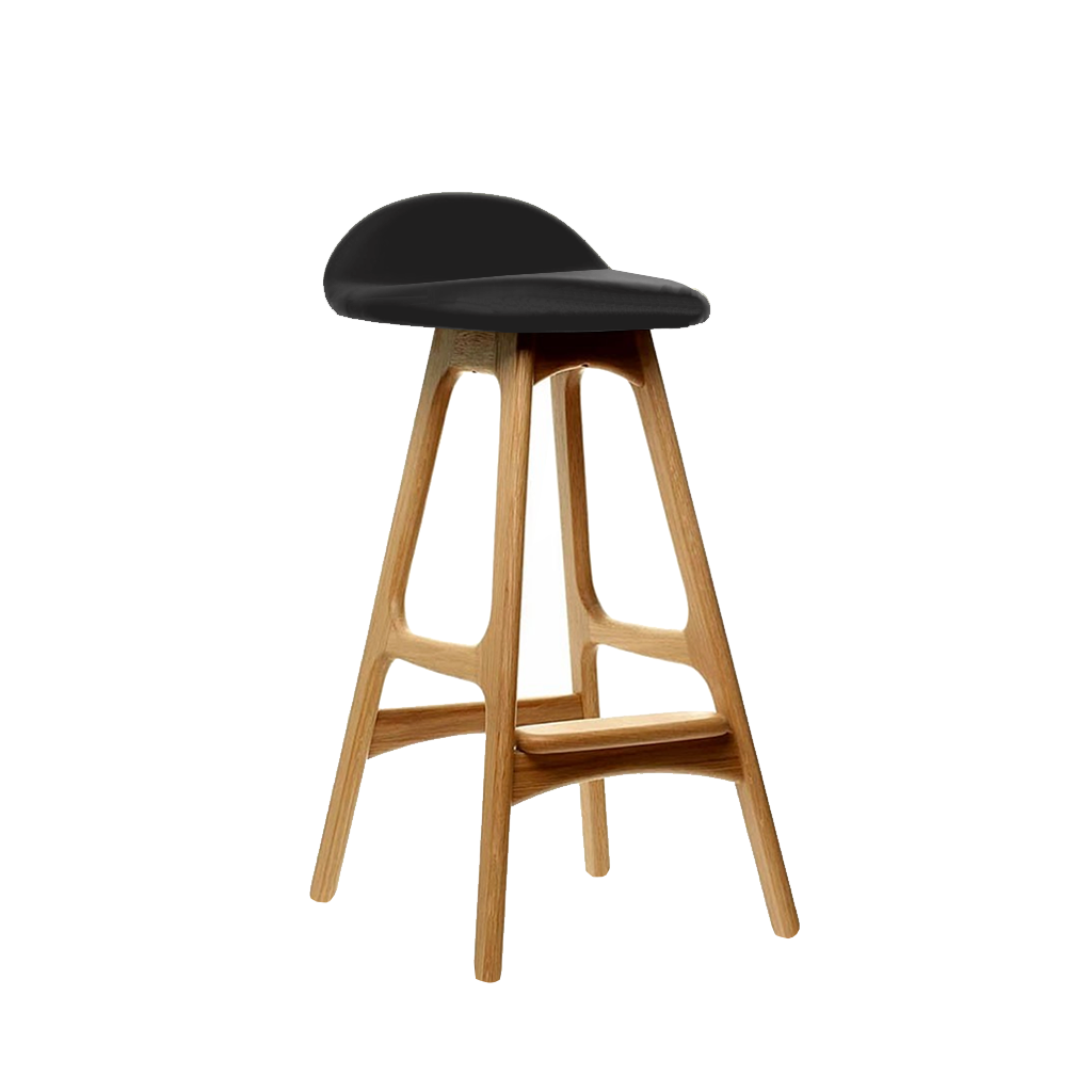 Erik Buch Style Counter Stool