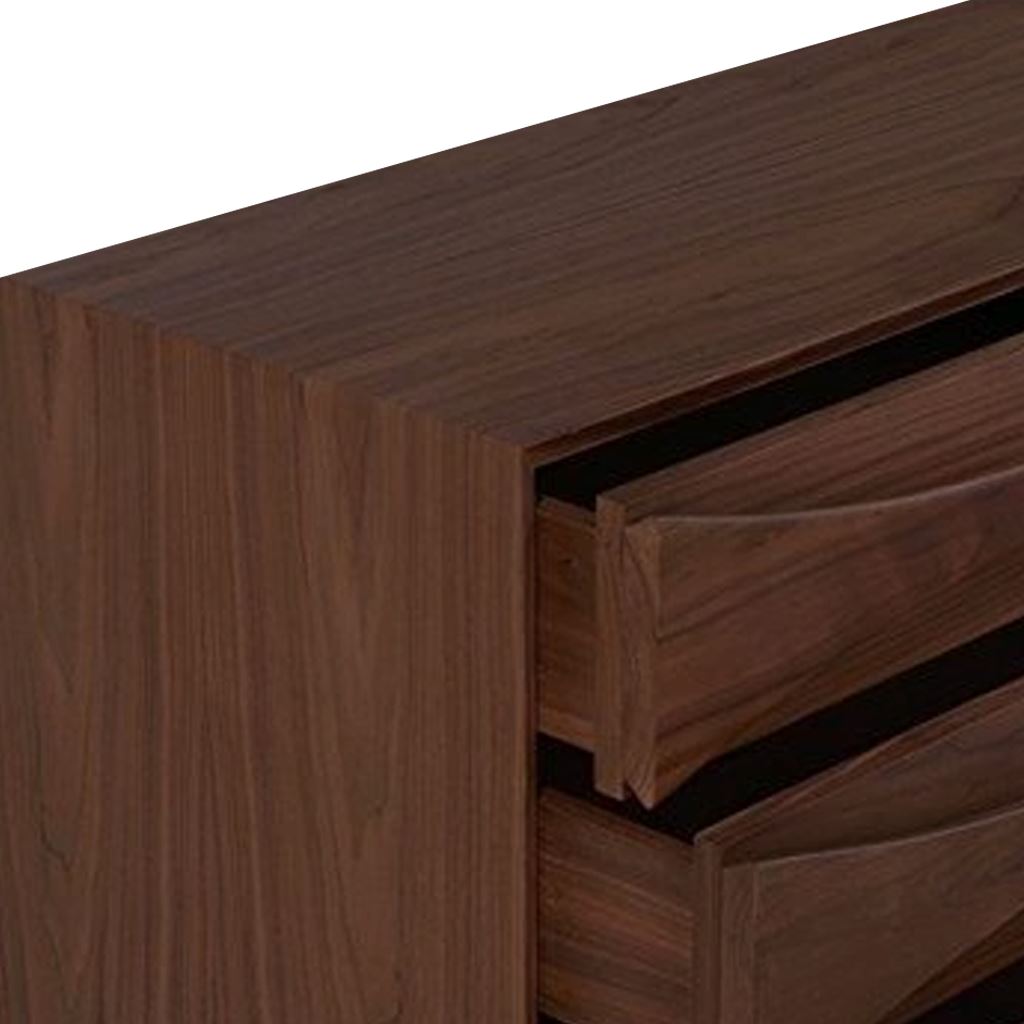 Arne Vodder Style Entertainment Unit W180 (Walnut)