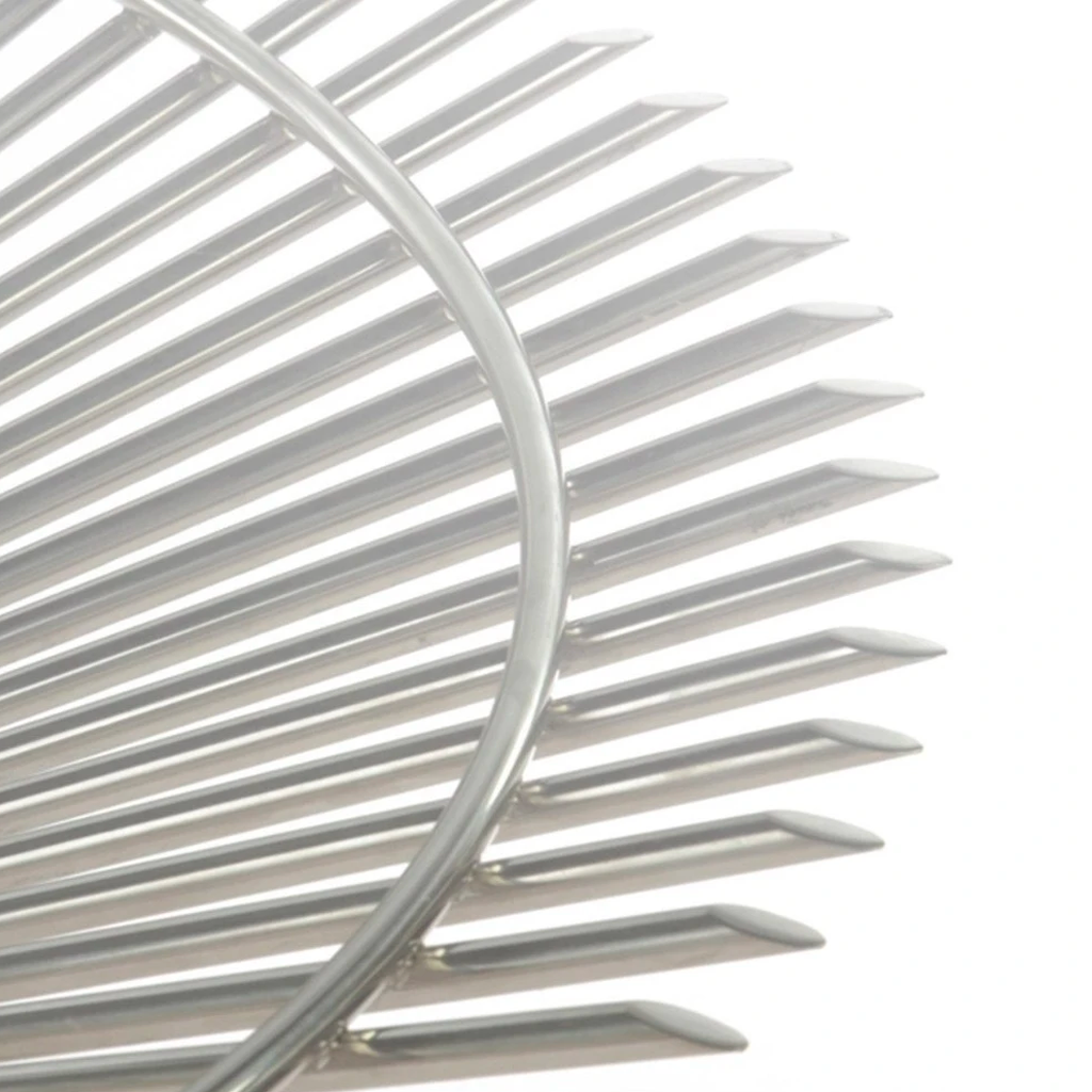 Warren Platner Style Dining Table (Glass/Stainless)