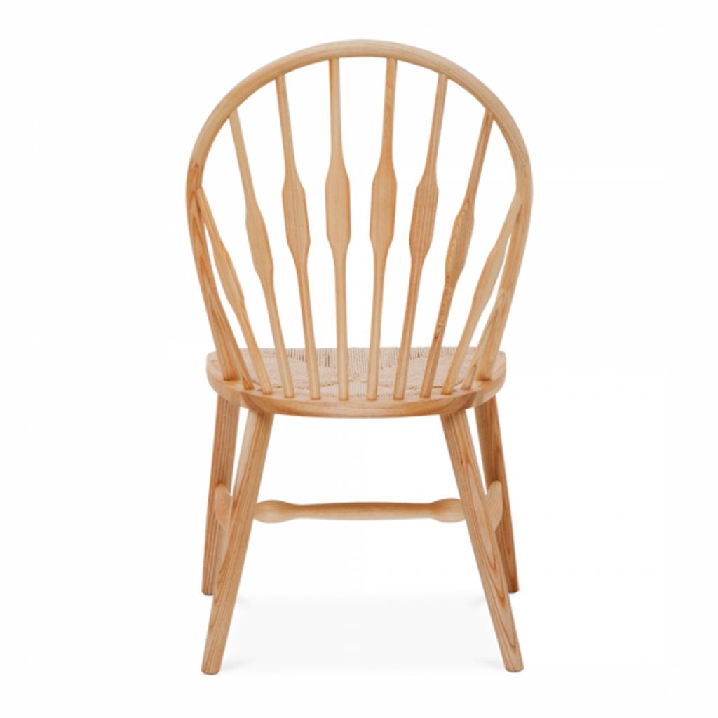 Wegner Peacock Dinning Chair Style (Natural Cord / Natural Ash Frame)
