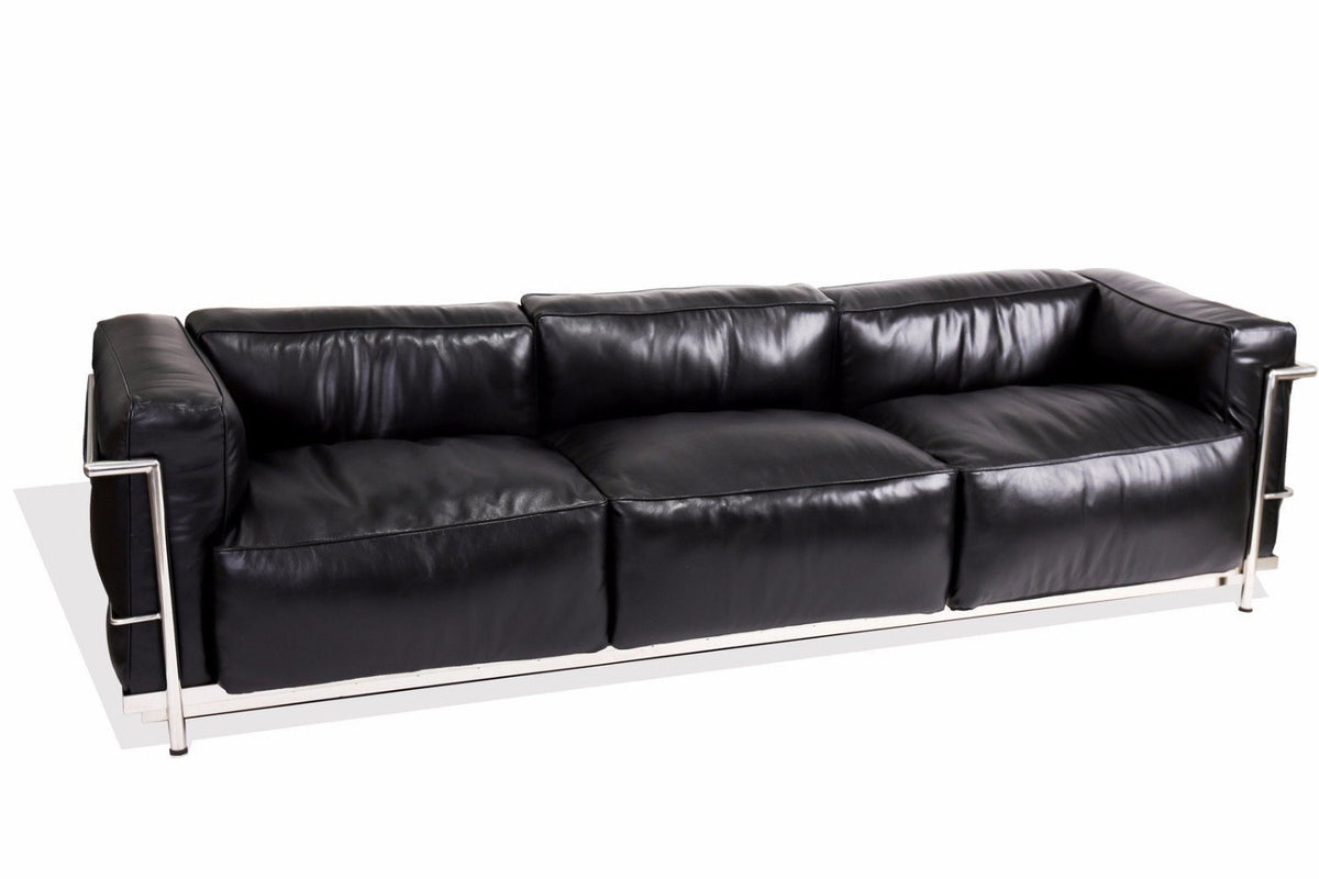 Grand Comfort LC3 Sofa (Black) - Nathan Rhodes Design