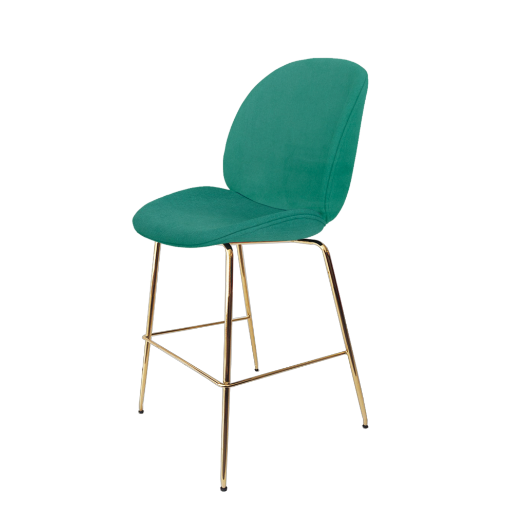 Beetle Upholstered Counter Stool Style