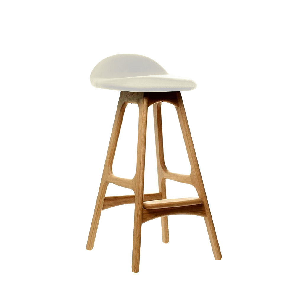 Erik Buch Style Counter Stool
