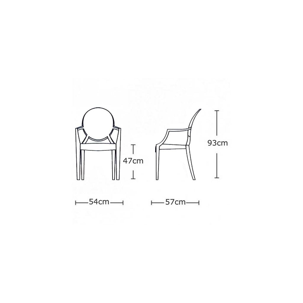 Louis Ghost Chair Style