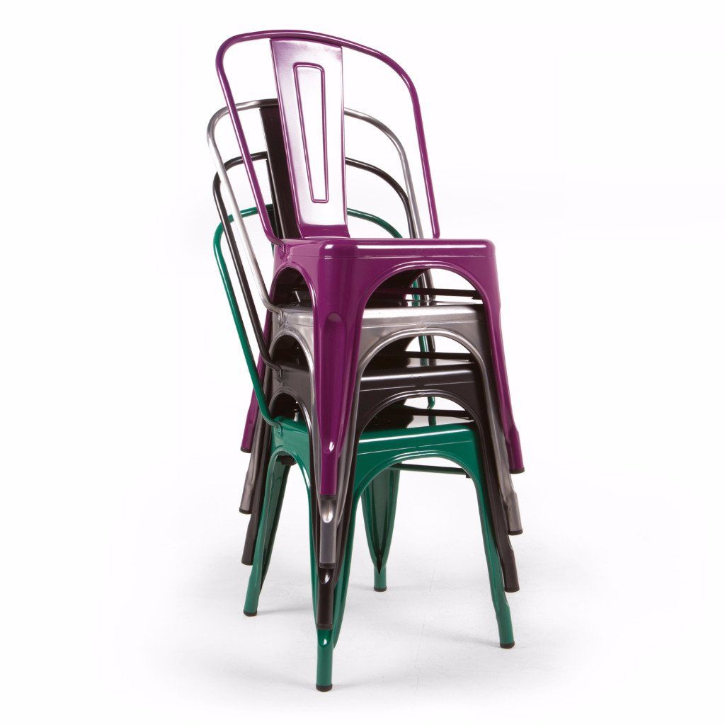 Tolix Side Chair Style (Special Colors)