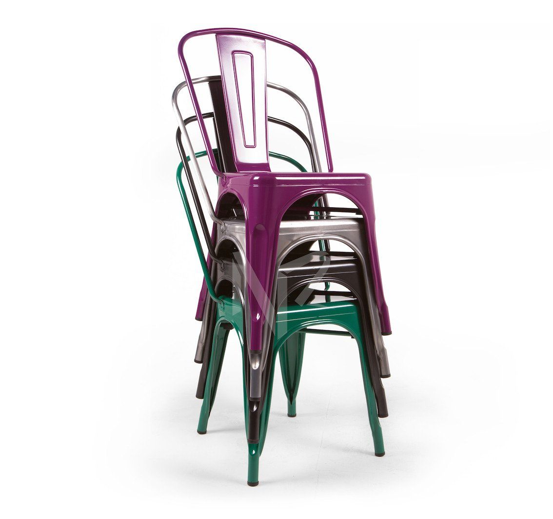 Tolix Side Chair Style (Standard Colors)