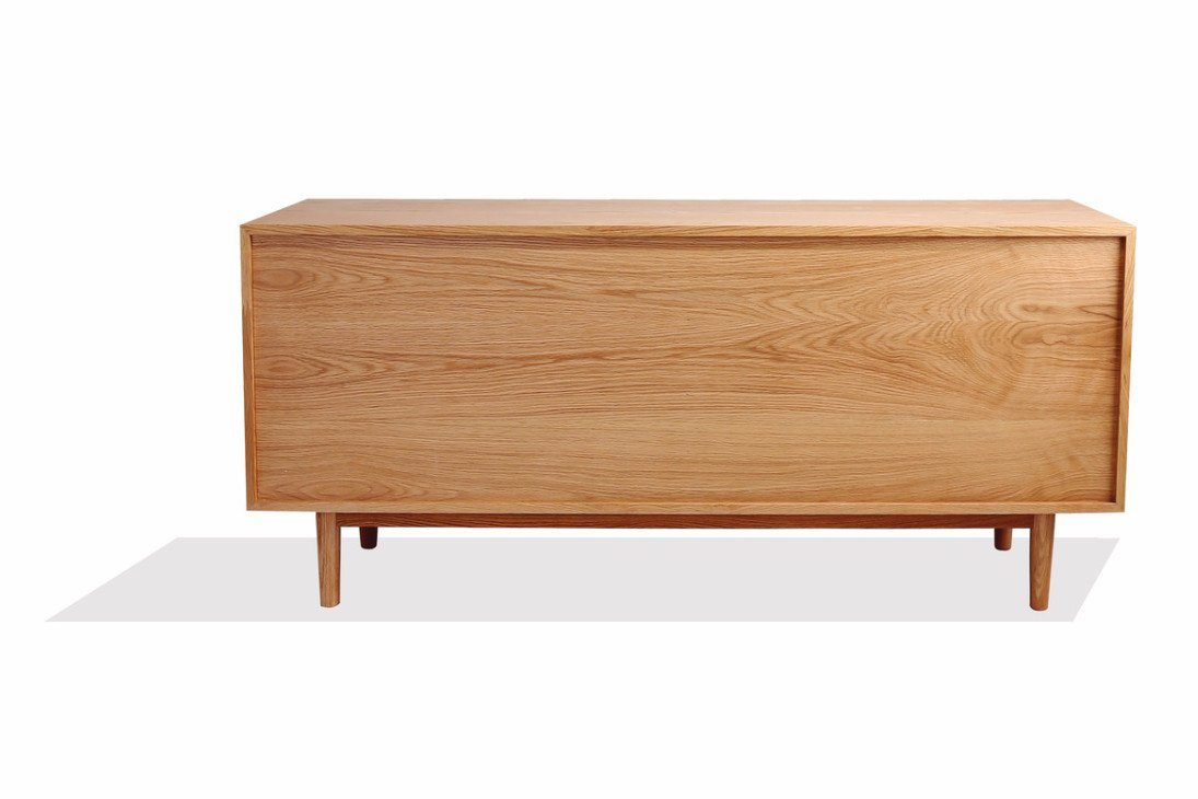 Arne Vodder Style Six Drawers Sideboard (Oak) W160cm - Nathan Rhodes Design