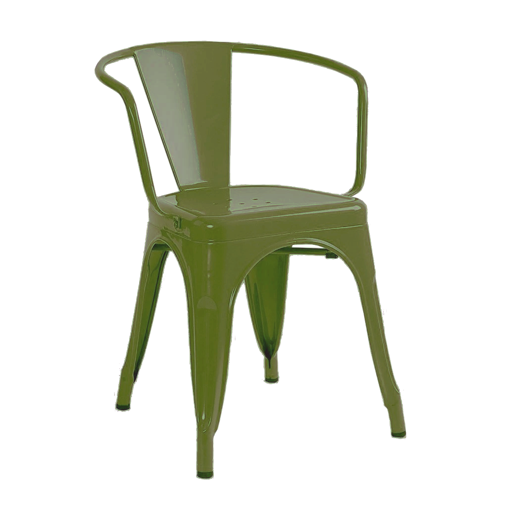 Replica Tolix Arm Chair Gunmetal Nathan Rhodes Design Nathan