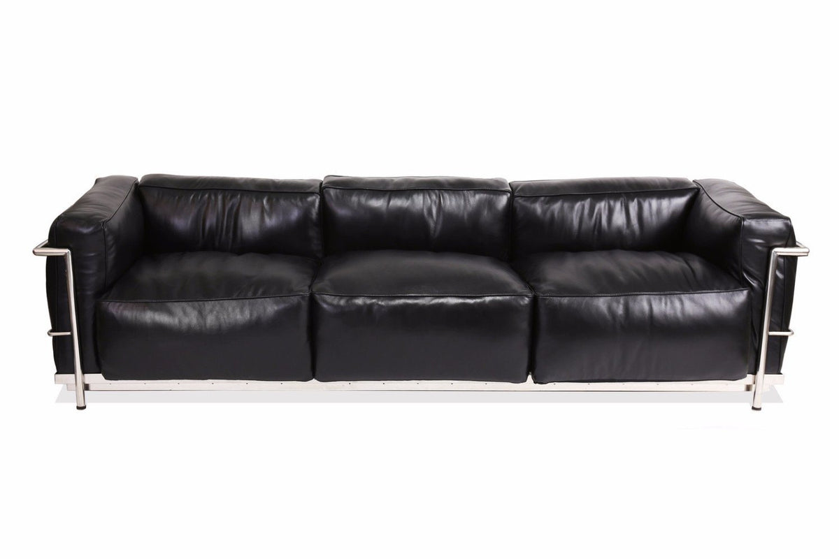 Grand Comfort LC3 Sofa (Black) - Nathan Rhodes Design